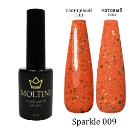 Moltini, Гель-лак Sparkle 9 Moltini, Гель-лак Sparkle 9